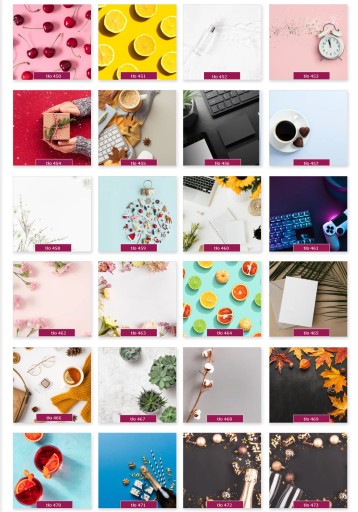 TŁA FOTOGRAFICZNE FLAT LAY 50x50 Blog Instagram