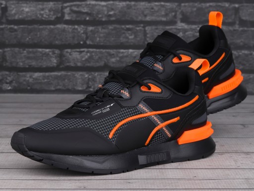 Мужская спортивная обувь Puma MIRAGE TECH RIPSTOP BLACK ORANGE