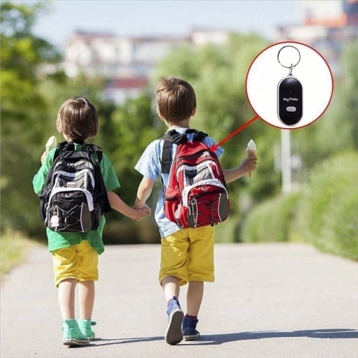 LOKALIZATOR KLUCZY BRELOK NA GWIZD KEYFINDER