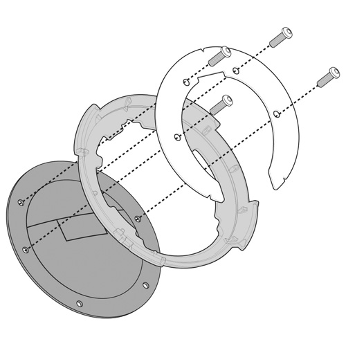 Kappa BF04K TANKLOCK Крепление для сумки Kawasaki
