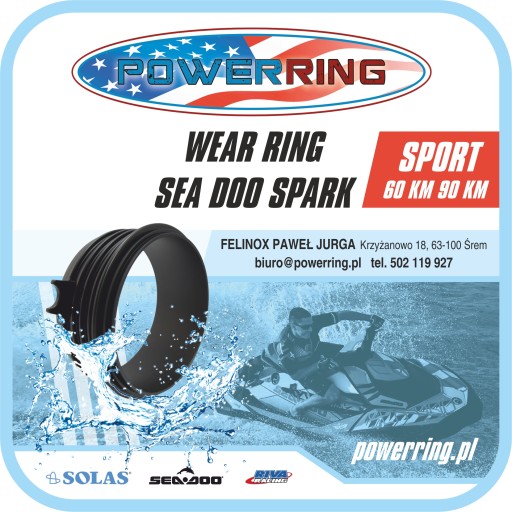 Sea-Doo Сменное кольцо Spark SPORT 60/90 км