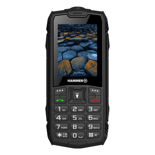 HAMMER Basalt, Telefon na Budowę Odporny na Wodę Kurz i Pył Mocny