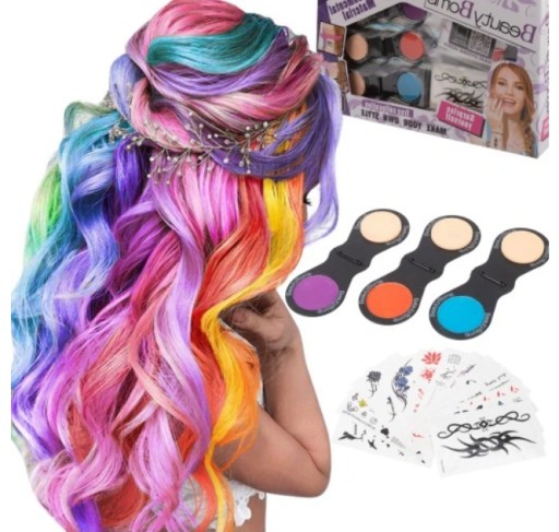 Краска HAIR CHALK HIGHLIGHTS АППЛИКАТОР 12К красок