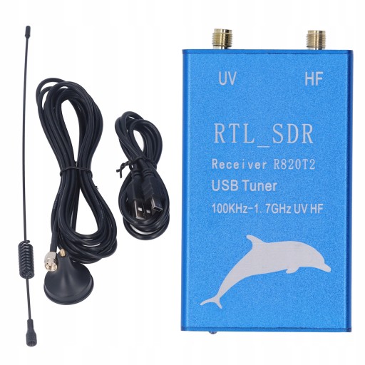 Приемник RTL SDR HF UHF VHF 100 кГц-1,7 ГГц R820T2