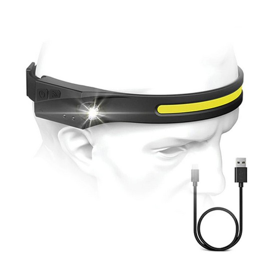 LED USB COB ФАРА АККУМУЛЯТОРНАЯ ФАРА