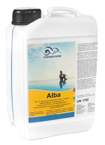 ALBA 3L ANTIGLONE ХЛОР ХИМИКАТЫ ДЛЯ БАССЕЙНА ПРОТИВ ВОДОРОСЕЙ