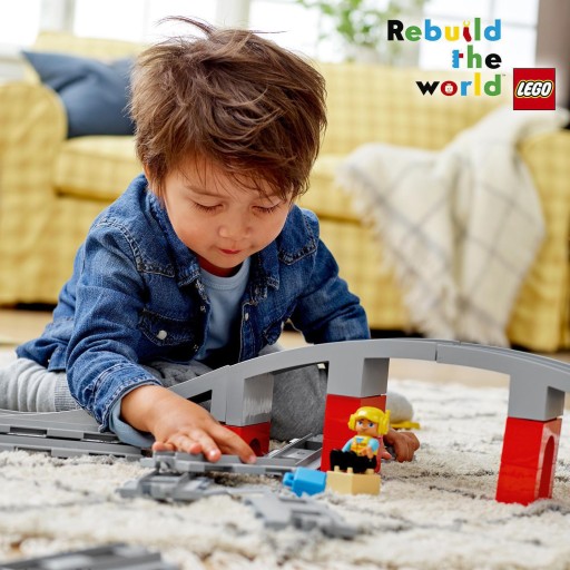 LEGO DUPLO 10872 Железнодорожные пути и виадук