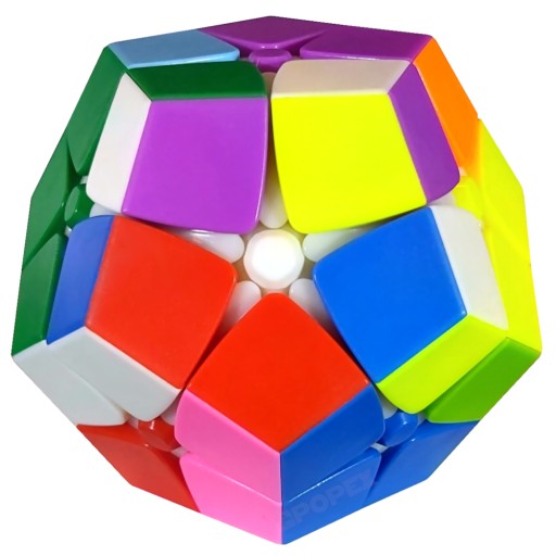 ОРИГИНАЛЬНАЯ ИГРА MEGAMINX CUBE 2x2 KILOMINX ПОДАРОК ​​РЕБЕНКУ + ПОДСТАВКА