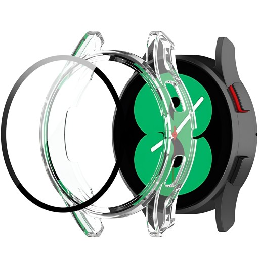Корпус + стекло для Samsung Galaxy Watch 4 5 44 мм резистентного корпуса 2IN1 8 цветов