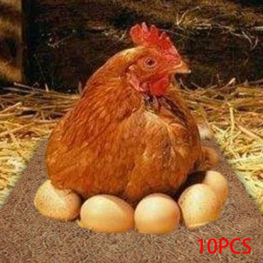 Подстилки для кур из кокосового волокна.