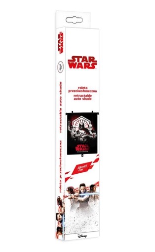 Автомобильная рулонная штора 36*45см Star Wars Seven