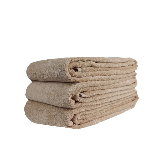 Полотенце MrTowel плотное 100х180см - 630г/м2 Бежевый