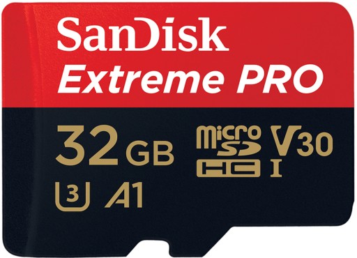 Карта microSD EXTREME PRO 32 ГБ 100/90/U3 A2 (ноябрь 2023 г.)