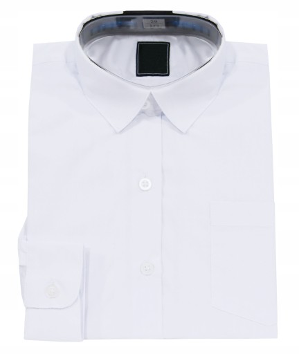 FORMSHIRT с длинными рукавами - однотонный белый 164