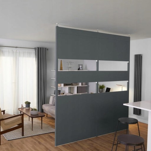 Накладки на раздвижные двери GoodHome Alara, белые