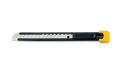 СЕГМЕНТНЫЙ НОЖ OLFA S20, сломанное ЛЕЗВИЕ 9 мм