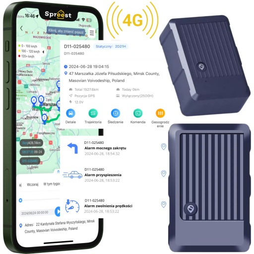 GPS-ЛОКАТОР 4G МАГНИТ ДЛЯ АВТОМОБИЛЕЙ, ВЕЛОСИПЕДОВ, АВТОМОБИЛЕЙ БЕЗ ПОДПИСКИ