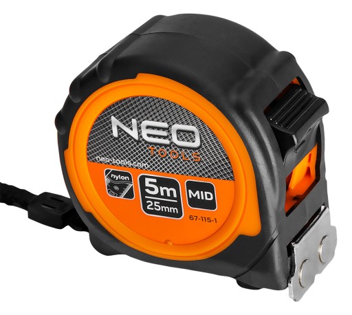 ПРОКАТ ИЗ МАГНИТНОЙ СТАЛИ 5MX25MM NEO Tools 67-115-1