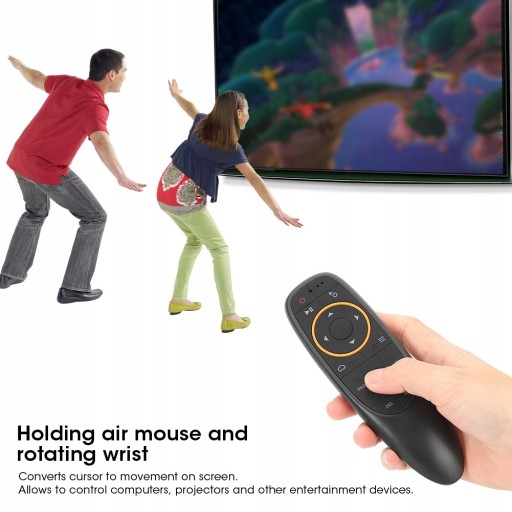 G10 Черный голосовой пульт дистанционного управления 2,4G Air Mouse