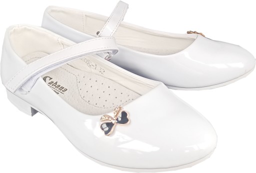 Балерины, кожаные, r35 22,5, белые П2-58