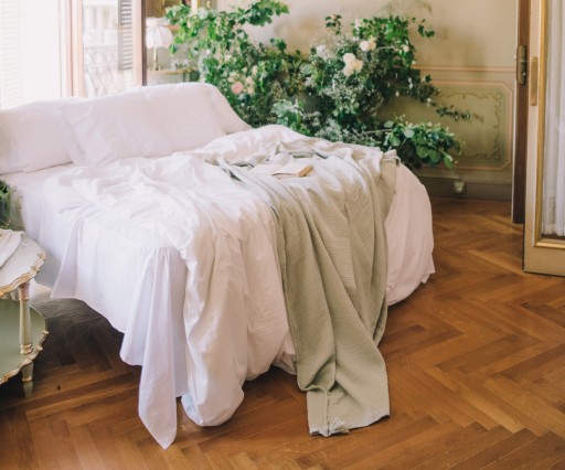ГОСТИНИЧНОЕ ПОСТЕЛЬНОЕ 200x220 см + 2x70/80 - ХЛОПОК 140 гр DURABLE