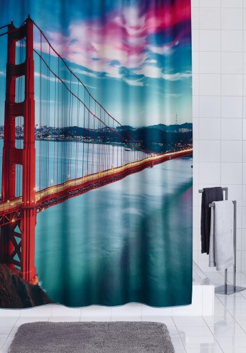 RIDDER SanFrancisco Текстильная занавеска для душа