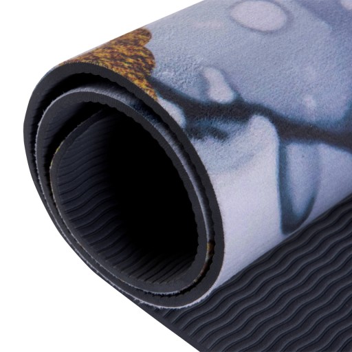 КОВРИК ДЛЯ ЙОГИ ECOWELLNESS ABSTRACT 4 ММ QB 8302T