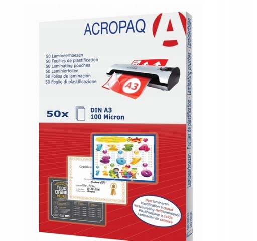 Obwoluta A4 ACROPAQ 50