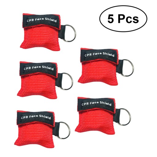 CPR Брелок Кольцо Аварийный комплект для лица Сумка Masksway One Aid First Roll Belt