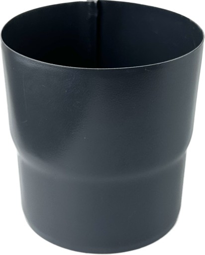 Муфта для водосточной трубы 90мм GALECO STEEL графит RAL 7015