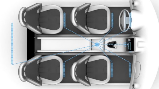 RGB светодиодное освещение автомобиля 6х30см + багаж
