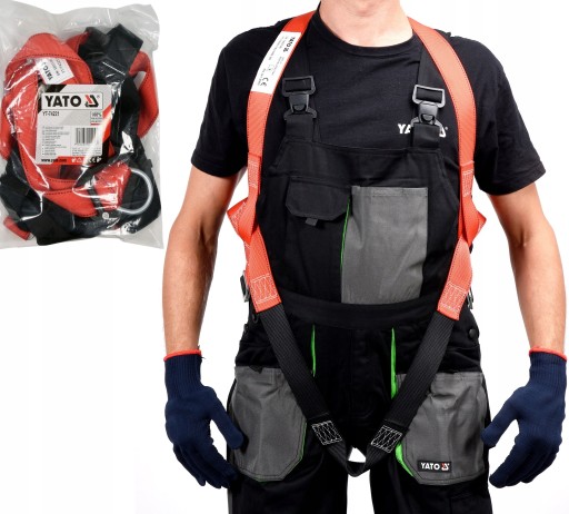 РЕМНЯ БЕЗОПАСНОСТИ YATO OHS HARNESS УНИВЕРСАЛЬНЫЙ РЕМЕНЬ YT-74221