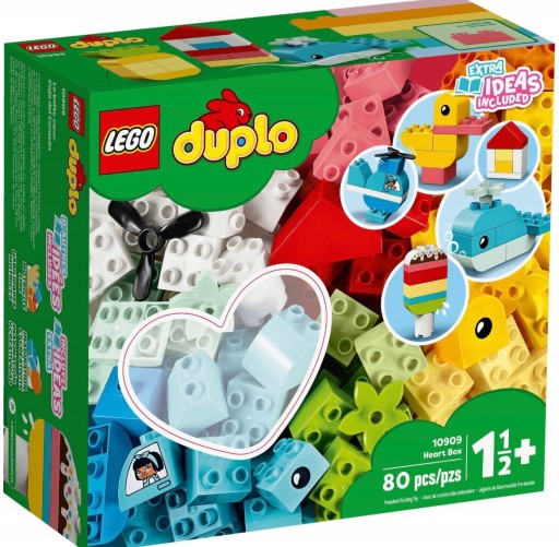 LEGO CLASSIC BOX БЛОКИ С СЕРДЦЕМ ПОДАРОК