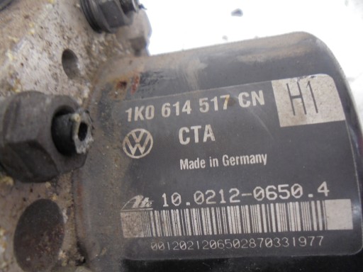 POMPA STEROWNIK ABS 1K0907379BD AUDI A3 8P 1.6 8V