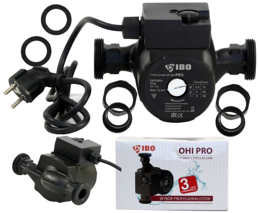 ЦИРКУЛЯЦИОННЫЙ НАСОС IBO OHI PRO 25-40/180 ЦИРКУЛЯЦИЯ