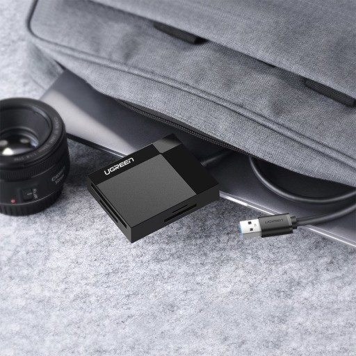 Устройство чтения карт памяти USB 3.0 micro SD CF MS Ugreen