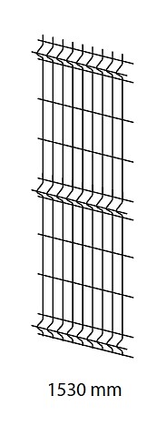 Панель для ограждения 5,0 x 1,73 x 3 В Зеленая