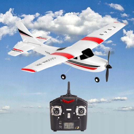 Радиоуправляемый самолет WLTOYS F949 3CH 2,4 ГГц RTF Cessna-182
