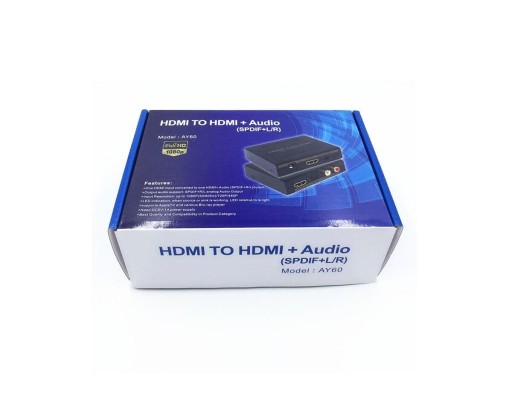 Аудиоэкстрактор из HDMI 4K в Toslink SPDIF Cinch