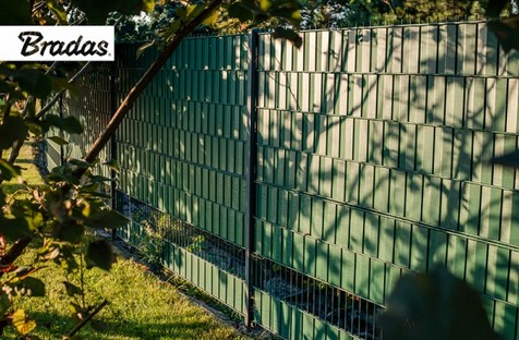 Лента ограждения 19 см х 35 м, графитово-серая