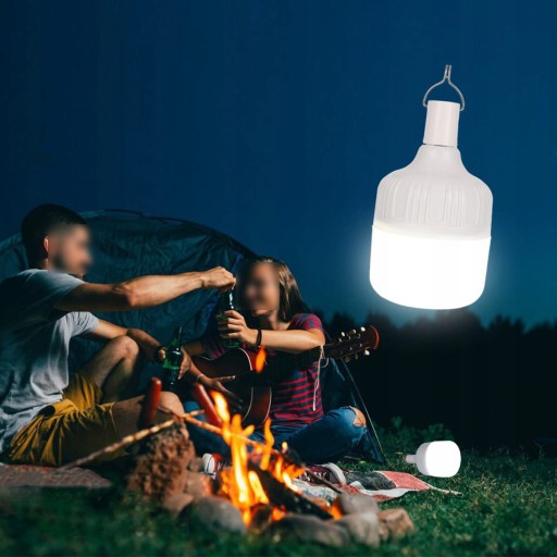 ŻARÓWEK LED USB PRZENOŚNA LAMPA KEMPINGOWA LED USB O MOCY 60 W 5000 LUMENÓW