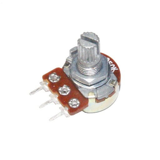 2x POTENCJOMETR OBROTOWY B 10k Ohm LINIOWY L 15mm