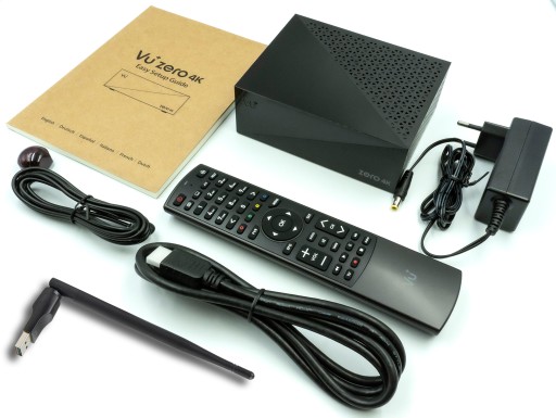 Odbiornik VU+ ZERO 4K DVB-S2X MS Enigma OSCAM WiFi