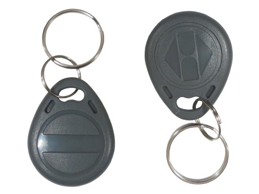 Брелок TAG RFID Уникальный 125 кГц T5577 EM4305 программируемый серый 2 шт.