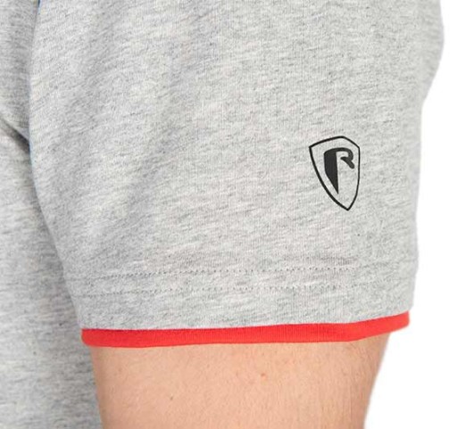 Fox Rage Voyager Tee Light Grey M T -Frish: Medium (m)