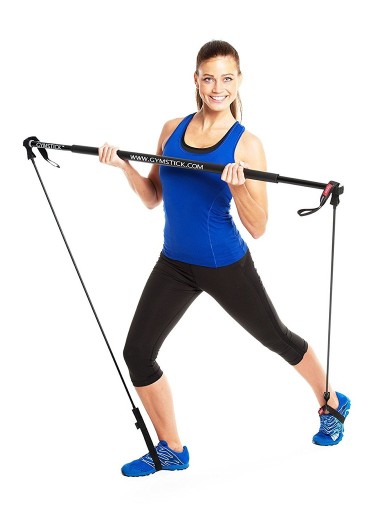 Оригинальная телескопическая штанга Gymstick, черная.