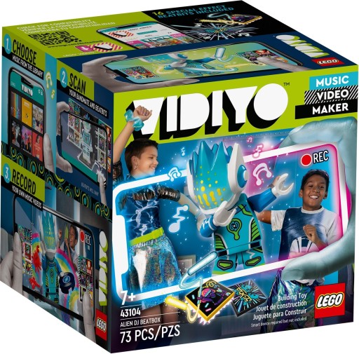 LEGO VIDIYO ALIEN DJ БИТБОКС 43104