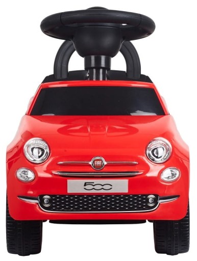 Самоходный ходунок Fiat 500 - Коралло красный