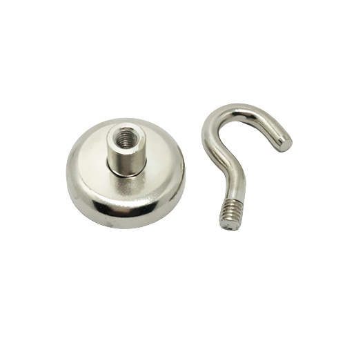 UCHWYT MAGNETYCZNY HACZYK 36x8mm MOCNY MAGNES, WIESZAK HUNTER, UDŹWIG 48KG