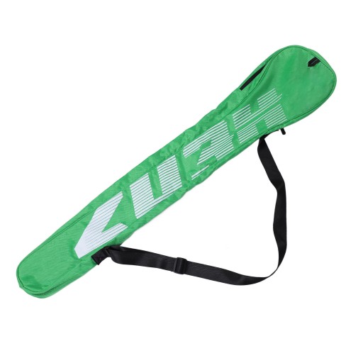 Torba na kije do lacrosse Zielona, mieszcząca 3 kije. Torba do ST